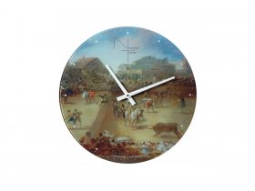 Часы интерьерные NT525 GOYA в Черновке - chernovka.mebel-nsk.ru | фото