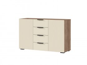 Комод 1200 Соната КМ-01 в Черновке - chernovka.mebel-nsk.ru | фото