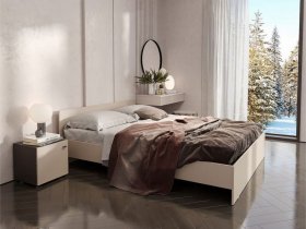 Кровать двухспальная 1,6м Гиза в Черновке - chernovka.mebel-nsk.ru | фото