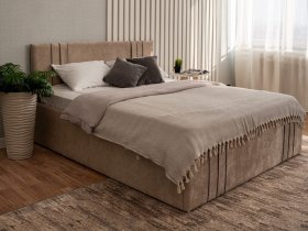 Кровать двуспальная 1,4м с подъем. мех. Леванте в Черновке - chernovka.mebel-nsk.ru | фото