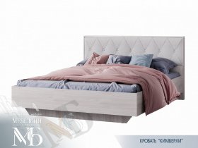 Кровать двуспальная 1,6м Кимберли КР-13 в Черновке - chernovka.mebel-nsk.ru | фото