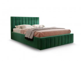 Кровать мягкая 1,6 Вена стандарт, вар.1 в Черновке - chernovka.mebel-nsk.ru | фото