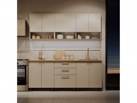 Кухонный гарнитур Орма 2,0м в Черновке - chernovka.mebel-nsk.ru | фото