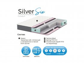 Матрас Silver Six в Черновке - chernovka.mebel-nsk.ru | фото