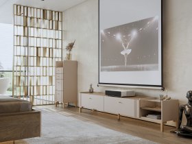 Модульная гостиная Одетта (дуб эндгрей/меланж) в Черновке - chernovka.mebel-nsk.ru | фото