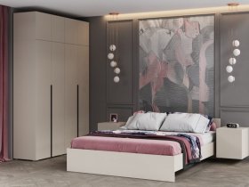 Модульная спальня Айри (кашемир) в Черновке - chernovka.mebel-nsk.ru | фото