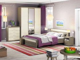 Модульная спальня Монако в Черновке - chernovka.mebel-nsk.ru | фото