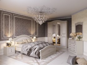 Модульная спальня Николь (Мебельград) в Черновке - chernovka.mebel-nsk.ru | фото