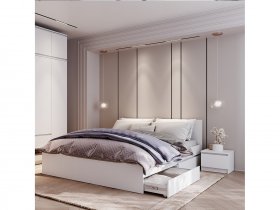Модульная спальня Симпл в Черновке - chernovka.mebel-nsk.ru | фото