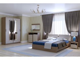Модульная спальня Турин в Черновке - chernovka.mebel-nsk.ru | фото